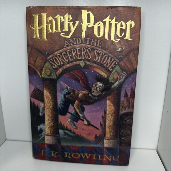Harry Potter and the sorcerer’s stone J. K. ROWLING First American Edition 1998 - Picture 2 of 11